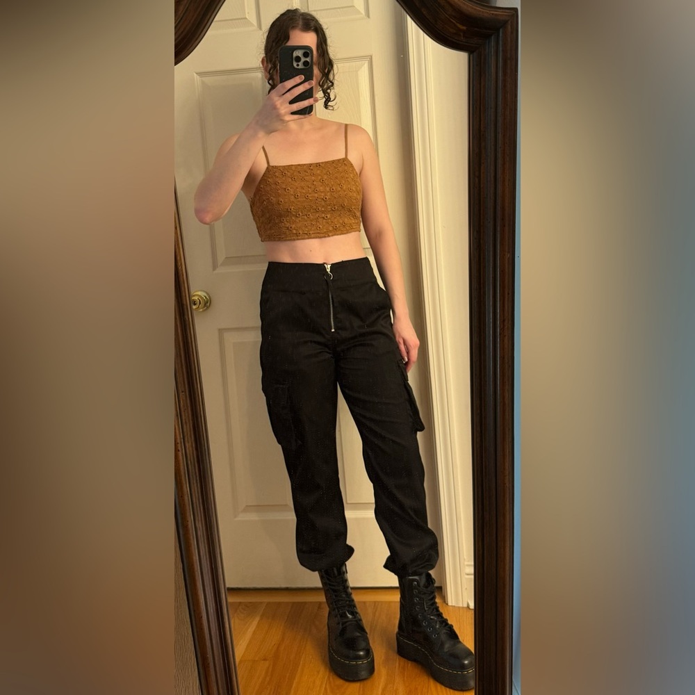 *3 for $9* AE Brown Lace Top